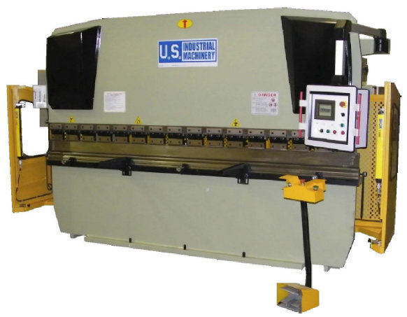 US  INDUSTRIAL  88  TON  x  8  CNC  HYDRAULIC  PRESS  BRAKE New